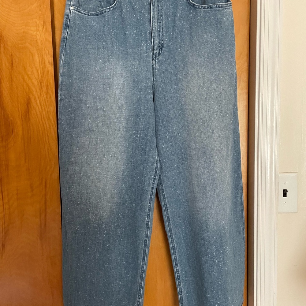 Frayed jeans